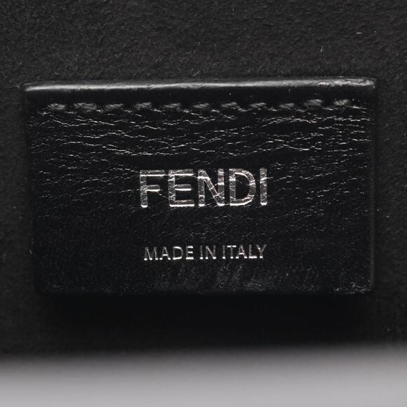 FENDI Black Leather Shoulder Bag - Picture 4 of 10